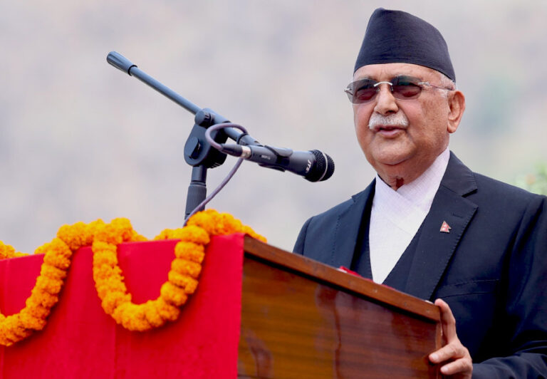 सरकार परिवर्तनको हल्ला असत्य हो : प्रधानमन्त्री ओली